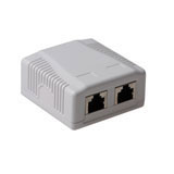 Intronics Surface mounted box shielded 2 portsSurface mounted box shielded 2 ports (FA6004)